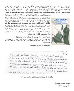 سرنوشت یک واژه ۲